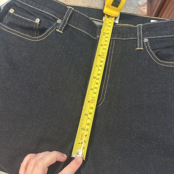 Flint and Tinder Straight Fit Jeans All American Stretch Denim Dark Wash - 34x32 - Picture 12 of 12